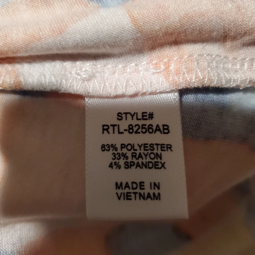 Zenana NWOT Boho Spaghetti Strap Top Patchwork Pattern - Picture 3 of 5